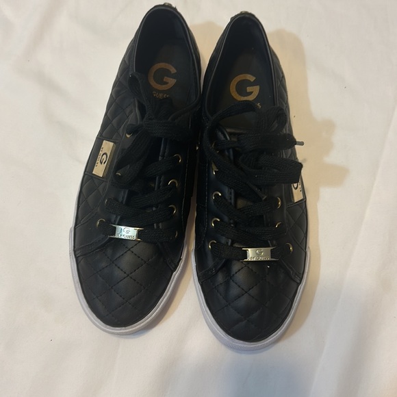 G BY GUESS Backer Sneakers color black sz 9.5M - Picture 2 of 9